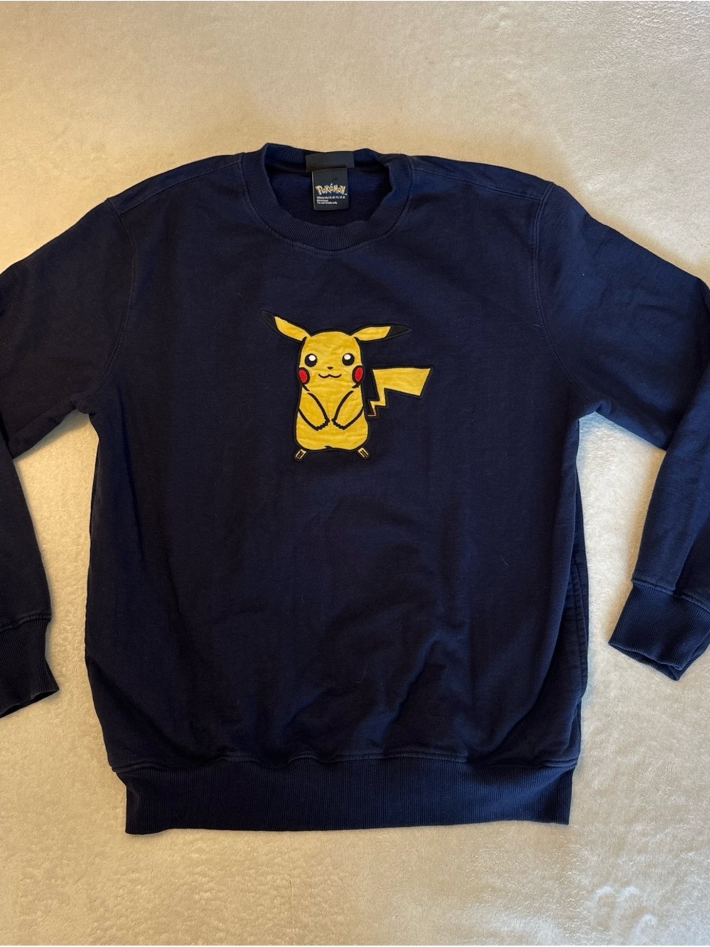 Pikachu Navy Crewneck Sweater